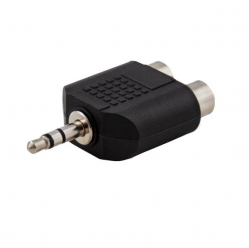 Adapter SAVIO CLS-19 audio mini Jack 3.5mm – 2xRCA