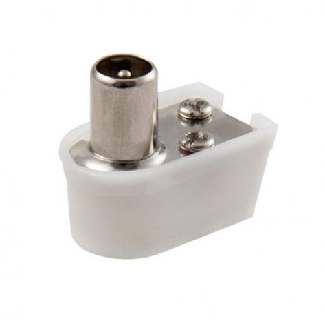 Adapter antenowy kątowy IEC 9.5mm SAVIO LB0080