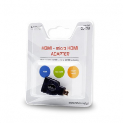 Adapter HDMI (F) - microHDMI (M) SAVIO CL-17M