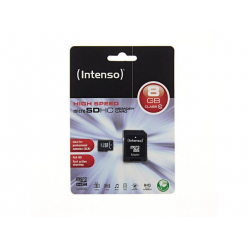 Karta pamięci Intenso micro SD 8GB SDHC card class 10