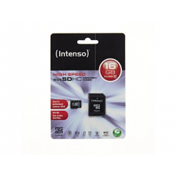Karta pamięci Intenso micro SD 16GB SDHC card class 10