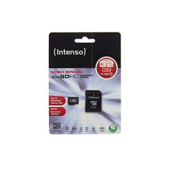 Karta pamięci Intenso micro SD 32GB SDHC card class 10