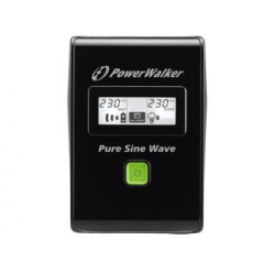 UPS Power Walker Line-Interactive 800VA 3x IEC C13, PURE SINE, RJ11/RJ45,USB,LCD