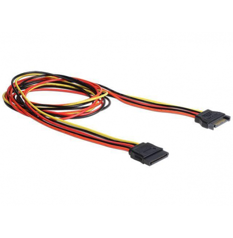 DELOCK 60133 Delock przedłużacz kabla zasilającego SATA (M/F) 15-pin, 1m
