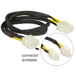 Kabel Delock przedłużacz zasilający EPS 44cm