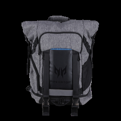 ACER NP.BAG1A.290 PREDATOR GAMING ROLLTOP BACKPACK FOR 15 NBs GRAY n TEAL BLUE (RETAIL PACK)