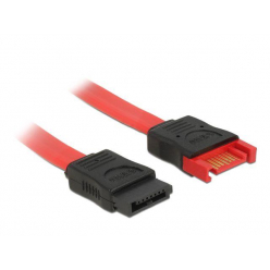 DELOCK 83953 Delock kabel przedłużacz SATA 6 Gb/s (męski/żeński) 30cm czerwony