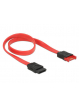 DELOCK 83953 Delock kabel przedłużacz SATA 6 Gb/s (męski/żeński) 30cm czerwony