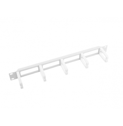 Organizer kabli LANBERG AK-1202-S kabli 1U typ B do szaf 19 szary