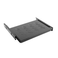 Półka wysuwana LANBERG AK-1006-B do szaf 19 600mm czarna