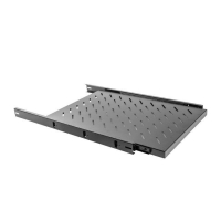 Półka wysuwana LANBERG AK-1011-B do szaf 19 1U czarna