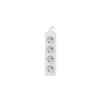 Listwa zasilająca  LANBERG PS0-04E-0150-W Lanberg 1.5M Biała 4X 230V PL KABEL WYKONANY Z PEŁNEJ MIEDZI