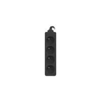 Listwa zasilająca Lanberg 1.5M Czarna 4X 230V