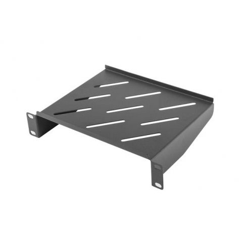 Półka LANBERG AK-1012-B do szaf 10 1U czarna