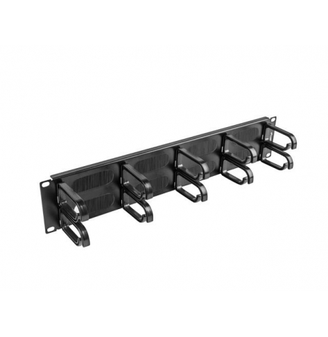 Organizer kabli LANBERG AK-1204-B 2U typ B do szaf 19 czarny