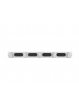 Organizer kabli LANBERG AK-1203-S organizer kabli 1U typ B do szaf 19 szary