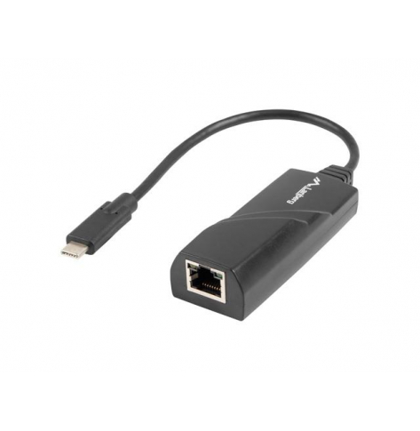 Karta sieciowa  LANBERG NC-1000-02 Lanberg USB Typ-C 3.1- RJ45 1GB na kablu