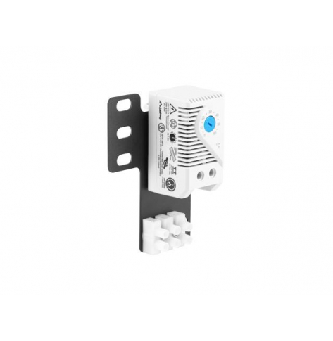 Termostat LANBERG AK-1505-S zamykający do szaf 10/19 2,5U szary