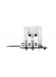 Termostat LANBERG AK-1505-S zamykający do szaf 10/19 2,5U szary