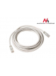 MACLEAN MCTV-659 Maclean MCTV-659 Przewód, kabel patchcord UTP cat6 wtyk-wtyk 2m szary