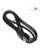 MACLEAN MCTV-844 Maclean MCTV-844 Kabel USB 3.0 AM - Type C 1m