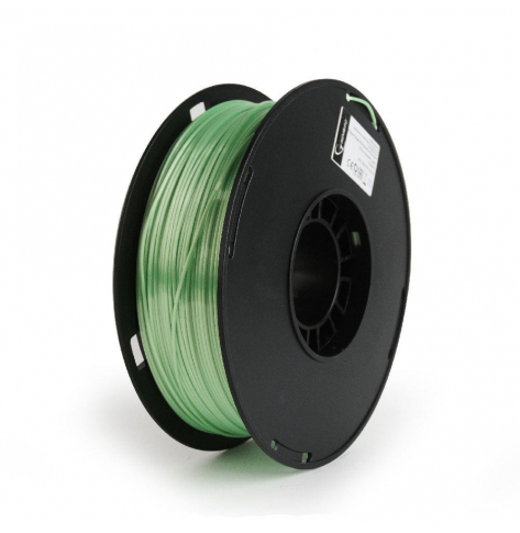 Filament GEMBIRD 3DP-PS1.75-01-G POLYMER GLOSSY Silk Green 1,75mm 1kg