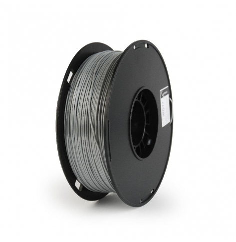 Filament  GEMBIRD 3DP-PS1.75-01-GR Gembird POLYMER GLOSSY Silk Grey 1,75mm 1kg