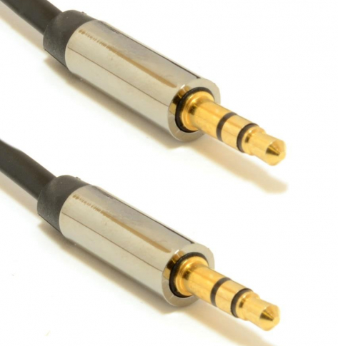 Kabel GEMBIRD elastyczny stereo minijack-minijack M/M 1m