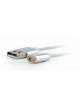 GEMBIRD CC-USB2-AMLM31-1M Gembird kabel USB magnetyczny micro/USB-C/8-pin, blister, szary 1M