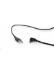 Kabel GEMBIRD micro USB kątowy dwustronny do USB 2.0 AM 1.8M, czarny