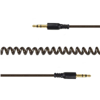 Kabel GEMBIRD CCA-405-6 spiralny audio stereo minijack-minijack M/M 1,8M