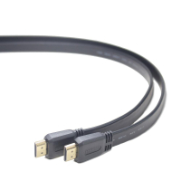 Kabel GEMBIRD CC-HDMI4F-6 Gembird płaski kabel HDMI (V2.0) H.Speed Eth 1.8m pozłacane końcówki