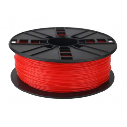 Filament GEMBIRD 3DP-ABS1.75-01-FR ABS Fluorescent Red 1,75mm 1kg