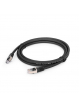 Kabel GEMBIRD PP6A-LSZHCU-BK-2M RJ45 kat. 6A SFTP LSZH 2m czarny