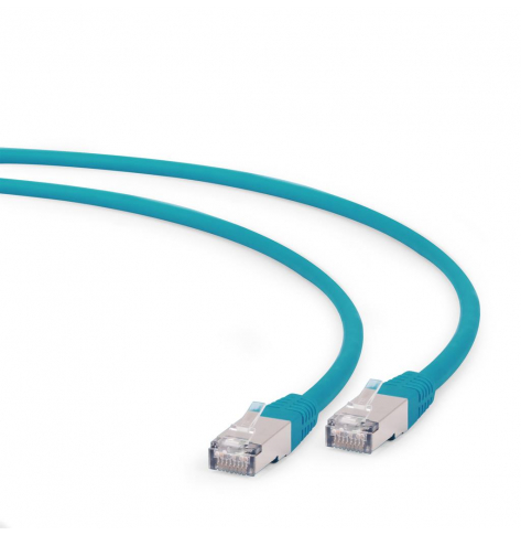 Patchcord GEMBIRD PP6A-LSZHCU-G-1.5M RJ45 kat. 6A SFTP LSZH 1.5m zielony