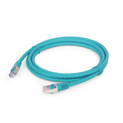 Patchcord GEMBIRD PP6A-LSZHCU-G-1.5M RJ45 kat. 6A SFTP LSZH 1.5m zielony