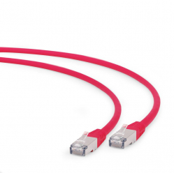 Kabel GEMBIRD PP6A-LSZHCU-R-2M RJ45 kat. 6A SFTP LSZH 2m czerwony