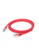 Kabel GEMBIRD PP6A-LSZHCU-R-5M RJ45 kat. 6A SFTP LSZH 5m czerwony