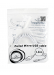 GEMBIRD CC-mUSB2C-AMBM-6-W Gembird Micro-USB 2.0 spirala, 1.8m, biały
