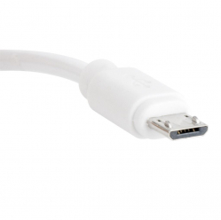 Kabel GEMBIRD CC-mUSB2C-AMBM-6-W Gembird Micro-USB 2.0 spirala, 1.8m, biały