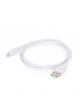 Kabel GEMBIRD USB 8-pin do ładowania i transmisji 1m biały