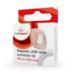 Kabel GEMBIRD magnetyczny USB 3w1 micro USB, srebrny