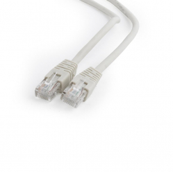 Kabel GEMBIRD PP6U-15M RJ45 patchcord kat. 6 UTP osłonka zalewana 15m szary