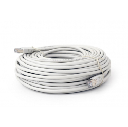 Kabel GEMBIRD PP6-30M patchcord RJ45, kat. 6, FTP, 30m, szary