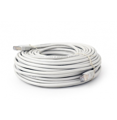 GEMBIRD PP6-30M Gembird patchcord RJ45, kat. 6, FTP, 30m, szary