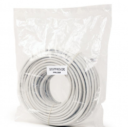 Kabel GEMBIRD PP6-30M patchcord RJ45, kat. 6, FTP, 30m, szary