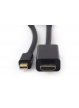 Kabel GEMBIRD CC-mDP-HDMI-6 Gembird kabel mini DisplayPort (M) -> HDMI (M), 4K, 1.8m