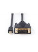 GEMBIRD CC-mDPM-DVIM-6 Gembird kabel mini DisplayPort (M) -> DVI (M) 24+1 pin, 1.8m