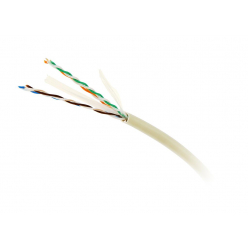 GEMBIRD UPC-6004SE-L Gembird kabel instalacyjny UTP, 4x2, kat. 6, linka, premium CCA, ECA,305m, szary