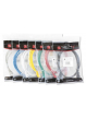 TECHLYPRO 029389 TechlyPro Kabel sieciowy patch cord RJ45 Cat6 U/UTP 0 5m biały 100Proc miedź